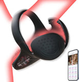 Vibrating Electric Male Masturbation Lock Ring Charging